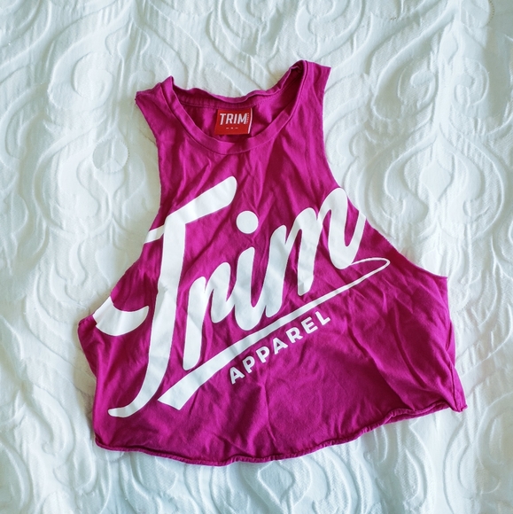 Trim Apparel Tops - **SOLD**Trim Crop Top_*